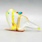 ZUNI FETISH-GLASS BIRD FETISH by LELAND BOONE-NATIVE AMERICAN