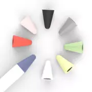 Apple Pencil Nib Cover / Protective Tip (8 Pack, Mixed Colors)
