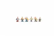 Noch 15244 HO/OO Gauge Truck Drivers (3) and Mates (3) Figure Set