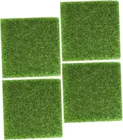 Vaguelly Table Fake Turf Pad Cuttable Artificial Turf for Table Decor Fake Grass Mat