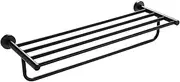 Breikuth Bath Towel Rail 5 Bar 304 Stainless Steel 600mm Bathroom (Matte Black)