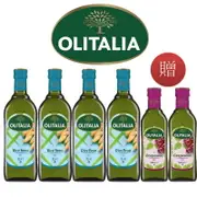 【Olitalia 奧利塔】玄米油1000mlx4瓶禮盒組(贈Olitalia葡萄籽油500mlx2瓶)(過年/禮盒/送禮)