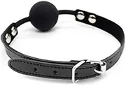 AYATOO Ball Gag Black Silicone