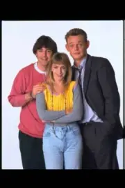 Neil Morrissey Leslie Ash and Martin Clunes as Tony Deborah and Ga - TV Photo 1
