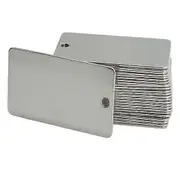 50Pcs Aluminum Tree Tags Metal Plant Labels Rustproof Anti-oxidation Waterproof Widely Used Outdoor