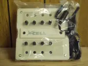 X-CELL 8 POSITION MONO JACK BOX With Volume Control NEW