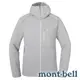 【mont-bell】TRAIL ACTION-女彈性保暖連帽外套『淺灰』1106734
