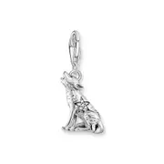 Buy Silver wolf charm with moon and star by Thomas Sabo online - THOMAS SABO Australia
