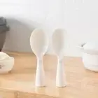 Cute Non-Stick Stand-up Serving Spoons Spatula Rice Scooper Rice Paddle
