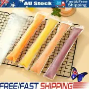 20-100PCS Disposable Ice Popsicle Mold Bag Tubes Ice Block Bags Jelly Maker ZV