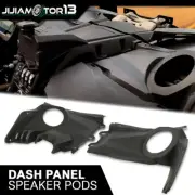 6.5" Front Dash Speaker Pods Stereo System Fit For 17-23 Can Am Maverick X3