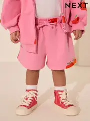 Pink Apple Print Shorts (3mths-7yrs) (AD1785) | $13 - $18