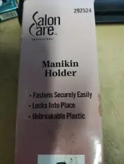 Salon Care Professional Mannequin Clamp Hair Manikin Holder 292524 NIB B41
