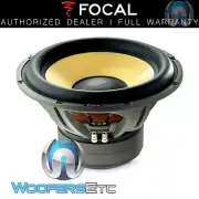 FOCAL E-30KX ELITE 12" 800W RMS SUB DUAL 4-OHM CAR SUBWOOFER BASS SPEAKER NEW