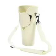 Water Bottle Carrier Bag for 30oz 40oz Tumbler Cup, Water Bottle Holder Beige