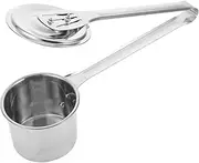 Yardwe Fruit Berries Outdoor Dates Picker Jug with Lid Dates Ladle Tools Dates Devices Dates Tool Gardening Tools Stainless Steel Farm Tools Multifunction