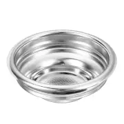 58mm Coffee Filter Basket, 1-Cup Stainless Steel Espresso Coffee Machine Bowl