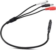 LALADEFIEE 2 Sets Audio Monitoring Microphone Pickup Sound Microphones