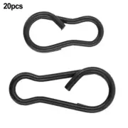 25pcs/lot Fishing Snap Clips Speed Links Swivel Hook Snap Carp Terminal-Tackle