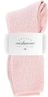 [Graham Cashmere] Women's Cashmere Rib Socks Gift Boxed