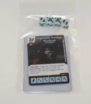 Marvel Dice Masters Deadpool * NEGASONIC TEENAGE WARHEAD * RARE Set CUR 4 dice