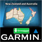 Australia & New Zealand GPS Map 2025 for Garmin Devices - Download (BYO MicroSD)