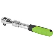 Sealey 3/8"D Extendable Ratchet Wrench Length 215-315mm Soft Grip S01283