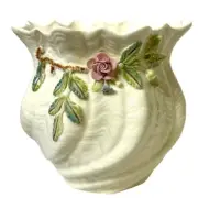 Belleek Millenium 2000 Carlingford Cache Pot 2190 Ireland-New in Box!