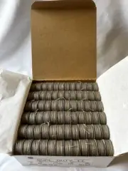 Coats America Brown/Mist Polyester/Cotton Corespun Thread. Style G, 22 Yards.