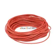 Red UL-1007 24AWG Hook-up Wire 80°C / 300V 10M Cord Hook-up DIY Electrical