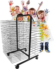 Art Drying Rack for Classroom Paint Drying Rack Art 38 Tiers Metal Artwork Storage Display Rack Art Drying Rack for Classroom Painting Crafts Space Saving Rack