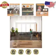 Universal Fit Retractable Baby Gate – 42-Inch High, 160-Inch Wide for Homes