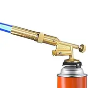 Propane Torch Head - Metal Handy Head Torch Portable for Welding | Propane Campfire Starter for Cooking, Brazing, Soldering