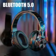 Wireless Headphones Over Ear HD Stereo Headsets Foldable Earphones for Bluetooth