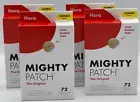 4 Pack - MIGHTY PATCH Hero Cosmetics - Original, Pack of 72 Pimple Patches