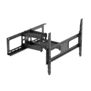 Laser Full-Motion Large TV Mount 32 to 70 Inch, 120 Swivel, 30 Tilt, VESA Compatible, 50kg Load