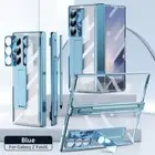 Clear Phone Case Cover With Screen Protector Stylus For Samsung Galaxy Z Fold 6