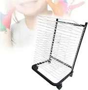 Art Drying Rack for Classroom,Single Sided Studio Training Rack,20 Shelves Drying Easel,Suitable for Office and Home File Storage Box