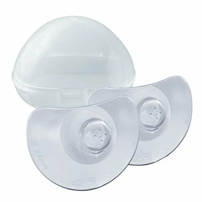 Lansinoh Contact Nipple Shields with Case 20mm Medium