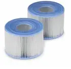 Intex 29001E PureSpa Type S1 Easy Set Spa Filter Replacement Cartridges, 2 Pack