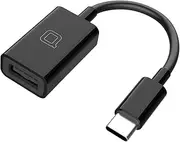 nonda USB C to USB Adapter, USB Type-C to USB 3.0 Adapter, Thunderbolt 3 to USB Female Adapter OTG for MacBook Pro 2019/2018, MacBook Air 2020, Surface Go, Dell XPS, and More Type-C Devices, Black