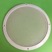 10" All White Speaker Cover Metal Mesh Grill ABS Frame For Car Audio DJ PA Speak