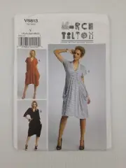 Vogue Sewing Pattern 8813 V8813 Misses Semi-fitted Dress Pattern Size XS-M NEW