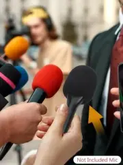 YOUSHARES Handheld Adaptor for Interview Microphones, Compatible with Rode Wirel