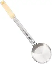 HOLIDYOYO Pizza Sauce Spoon Sauce Pourer Colander Spoon Portion Control Serving Spoon for Home Sauce Serving Measuring Ladle Spoons Table Spoons Measure Food Portioner Scoop Stainless Steel