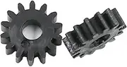 Gears Pinion Gear Motor Gear 1pcs 142B 0.4M Gear Set 14T 6.4mm Diameter Thickness 2mm Hole 2.05mm 14 Teeth Black Pinion
