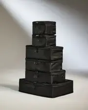[Antler] Packing Cubes in Black - Set of 6