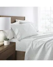 Home Collection Delicate Blossoms Patterned Ultra-Soft Bed Sheet Set