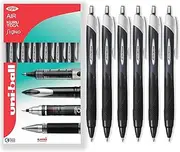 uni-ball Jetstream Sport SXN-150S Retractable Rollerball Pen - 1.0mm - Black Ink - Pack of 6 - In Gift Box