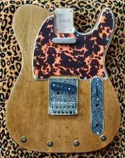 telecaster tele body natural honey rustic Alder light relic US spec barncaster